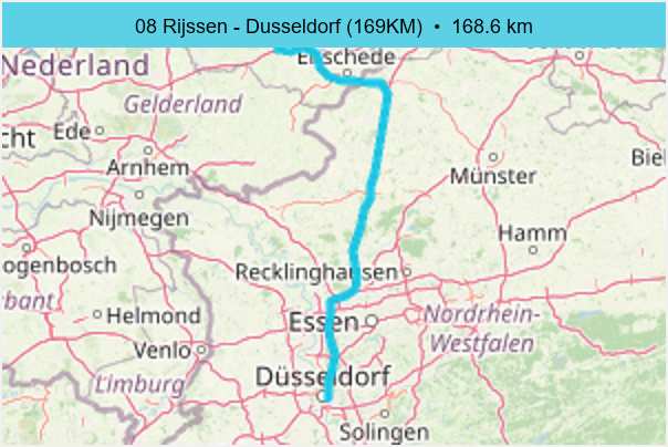 08 Rijssen - Dusseldorf (169KM) preview