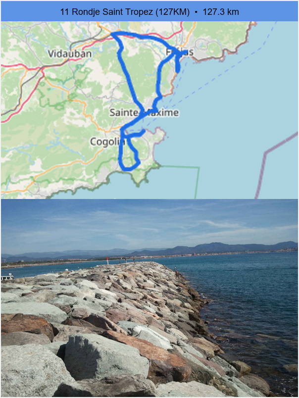 11 Rondje Saint Tropez (127KM) preview