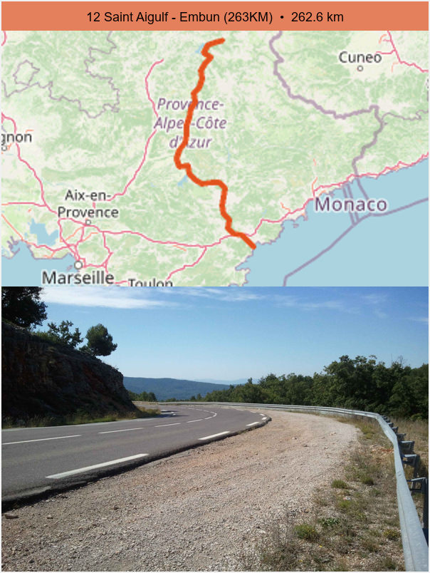 12 Saint Aigulf - Embun (263KM) preview