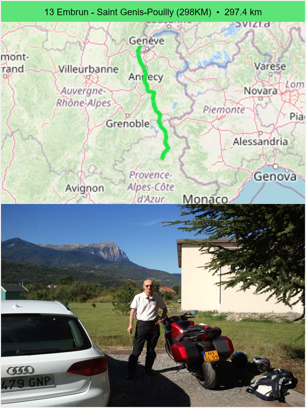 13 Embrun - Saint Genis-Pouilly (298KM) preview