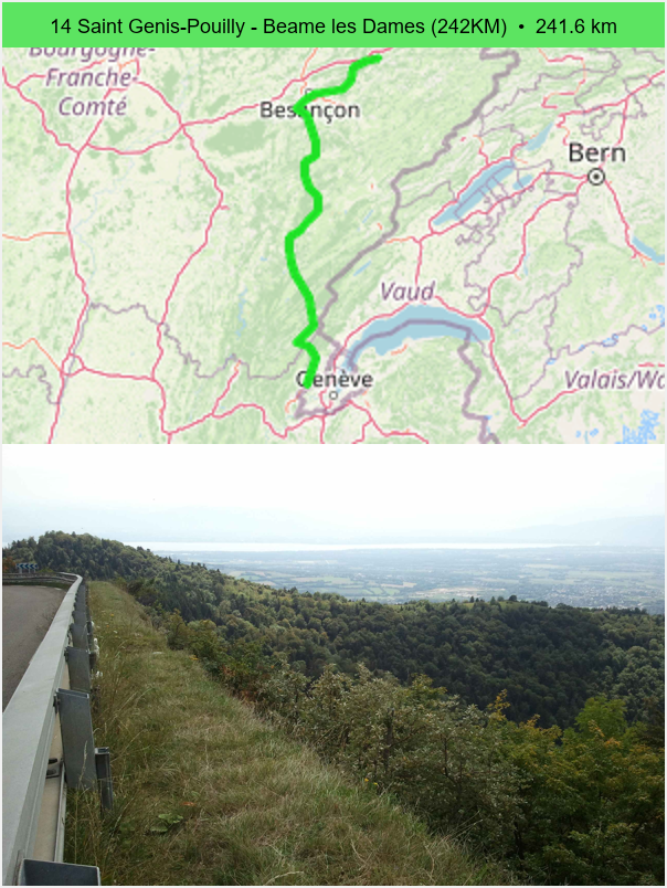 14 Saint Genis-Pouilly - Beame les Dames (242KM) preview