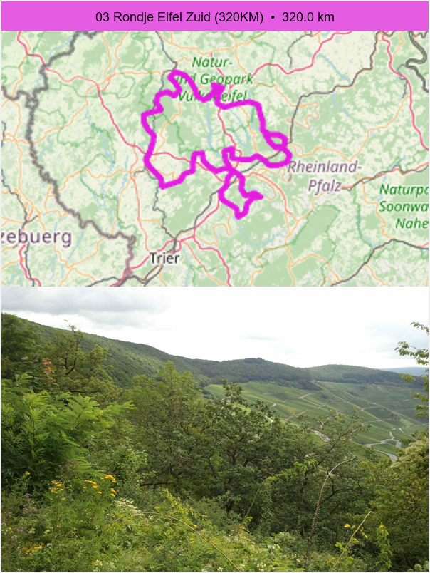03 Rondje Eifel Zuid (320KM) preview