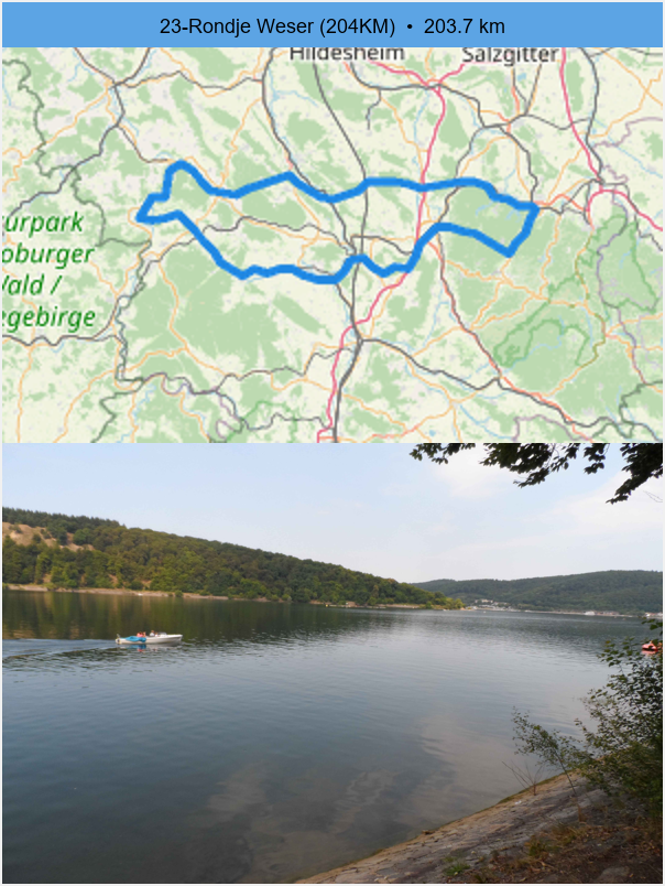 23-Rondje Weser (204KM) preview