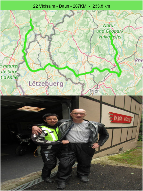 22 Vielsalm - Daun - 267KM preview