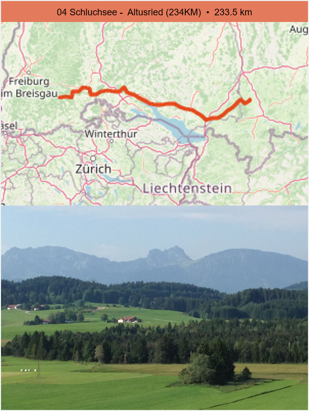 04 Schluchsee -  Altusried (234KM) preview