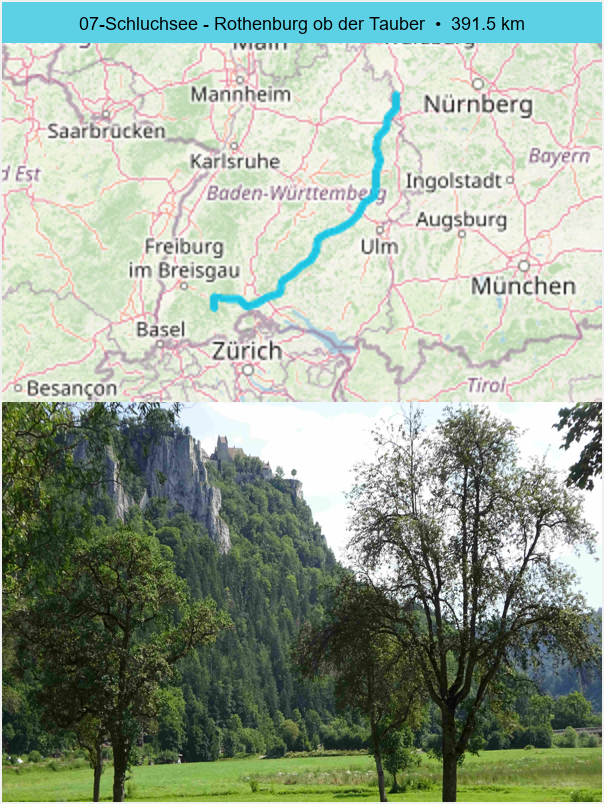 07-Schluchsee - Rothenburg ob der Tauber preview